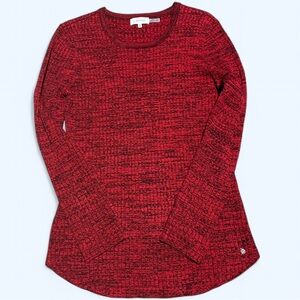 Calvin Klein Red & Black Sweater